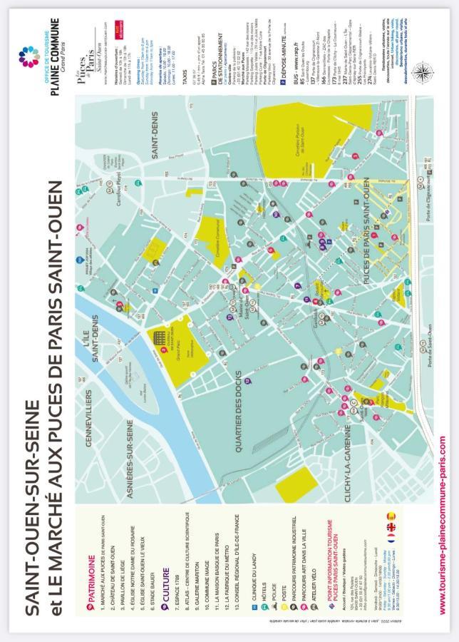 Joli Appartement A 15Min Des Champs Elysee Saint-Ouen  Eksteriør billede